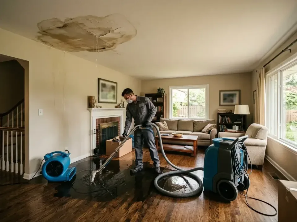 attic-pipe-burst-ceiling-drip-008 — frequently asked questions, Water Damage Restoration & Carpet Care in Piney Green, NC